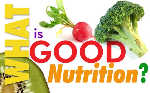 What is Good Nutrition What is Good Nutrition